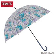 ピーナッツビニール傘 長傘 手開き式 雨傘 スヌーピー/コミック 22VCSN-POE-13