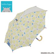 クッカヒッポ長傘 雨傘 安全手開き 45cm レモン KH-KS-29