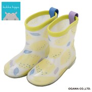 クッカヒッポ キッズレインブーツ L/19cm レモン KH-RB-29