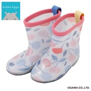 クッカヒッポ キッズレインブーツ S/15cm サクランボ KH-RB-30