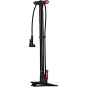 自転車用フロアポンプ チューブレス対応 仏式・米式バルブ対応デュアルヘッド AIR BANK 2WAY