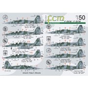 FCM72050 1/72 エアクラフト用デカール ノースロップ F-5EM/FM モデルナイズドタイガー II in Brazilian Air Force [プラモデル用品]