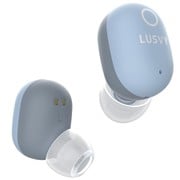 完全ワイヤレスイヤホン LUSVY BEANS Bluetooth対応 ホワイトフラワービーンズ [L102BEANWFB]