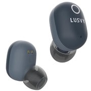 完全ワイヤレスイヤホン LUSVY BEANS Bluetooth対応 ブラックビーンズ [L102BEANBB]