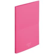 CUBE FIZZ クリヤーブック スタンド式 A4 10P ピンク N6002-12