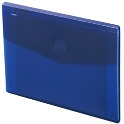 soeru スリムドキュメントファイル ヨコ型 インディゴブルー A8700-11