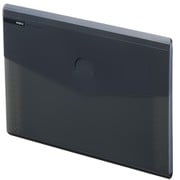 soeru スリムドキュメントファイル ヨコ型 スモークブラック A8700-24