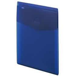 soeru スリムドキュメントファイル タテ型 インディゴブルー A8710-11