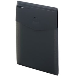 soeru スリムドキュメントファイル タテ型 スモークブラック A8710-24
