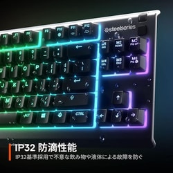 steelseries APEX 3 TKL ゲーミングキーボード Amazon.com: SteelSeries Apex 3 TKL RGB Gaming Keyboard