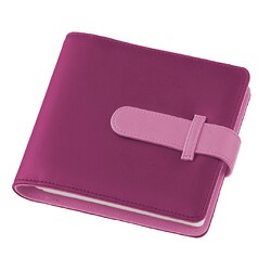 Blu-ray対応 ディスクケース 24枚収納 ピンク BD-092-24P