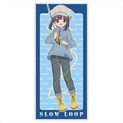 スローループ キャラクター大判タオル A 海凪ひより [キャラクターグッズ]