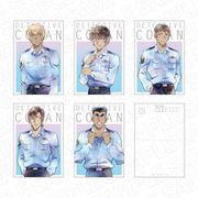 名探偵コナン PALE TONE series ポストカードセット 警察 Ver. A [キャラクターグッズ]