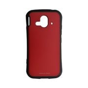 6761F52BHB [らくらくスマートフォン（F-52B）用 ケース カバー ハイブリッド 耐衝撃吸収 TPU+PC VANILLA PACK バニラパック レッド]