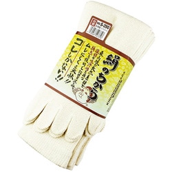 S-290 [絹のちから5本指3P オフホワイト]