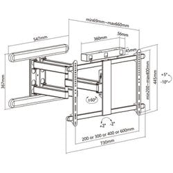 STAR PLATINUM ＴVセッター TVSADVA126LB 壁掛け金具 ヨドバシ.com - スタープラチナ STARPLATINUM TVSADVA126LB