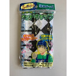 2200CM [タオルヘッドキャップ チェッカーモノクロ]