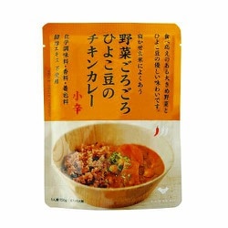野菜ごろごろひよこ豆のチキンカレー（小辛） 150g [レトルトカレー]