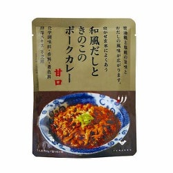 和風だしときのこのポークカレー（甘口） 150g [レトルトカレー]
