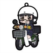 スーパーカブ きゃらいど ラバーストラップ 小熊 on スーパーカブ [キャラクターグッズ]