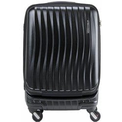 スーツケース FREQUENTER CLAM A（フリークエンター クラム）旅行日数目安：2～3泊 44L TSAロック搭載 ストッパー付4輪キャリー 53cm 黒 FQ1-218BK