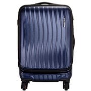 スーツケース FREQUENTER CLAM A(フリークエンター クラム)旅行日数目安:2~3泊 44L TSAロック搭載 ストッパー付4輪キャリー 53cm 紺 FQ1-218NV