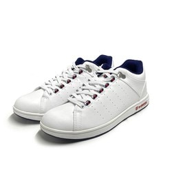コートタイプスニーカー KS 100（36101570）WHITE/NAVY/RED 25.0cm