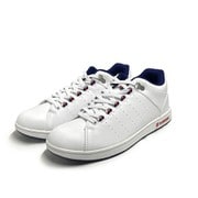 コートタイプスニーカー KS 100（36101570）WHITE/NAVY/RED 25.5cm