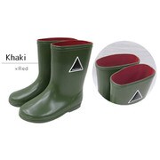 レインブーツ TriangleBOOTS 17cm カーキ 5701503-017-29-2