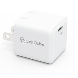 USB急速充電器 1ポートUSB-C Fast Charger Mini（PD20W） USB PD（パワーデリバリー）対応 20W USB-C×1 折りたたみ式プラグ採用 ホワイト CCAC05-WH