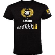 AMO-8075M アモ ウェザリング20周年 Tシャツ Mサイズ [プラモデル用品]