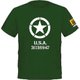 AMO-8077XL アモ アメリカ陸軍 星マーク Tシャツ XLサイズ [プラモデル用品]