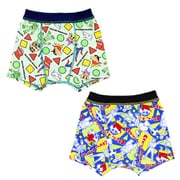 35717 クレヨンしんちゃん 男児 ボクサーパンツ 2枚組 120cm [キャラクターグッズ]
