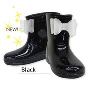 レインシューズ シンデレラ 17cm クロ 6721514-017-11-0