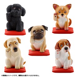 miniQ（ミニキュー） 佐藤邦雄の招福犬 Vol.2 1個 [コレクショントイ]