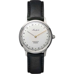 Akerfalk Second season 腕時計 レザー（革） ブラック 正規品 2年保証 AK-205