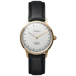 Akerfalk Second season 腕時計 レザー（革） ブラック 正規品 2年保証 AK-219