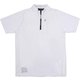 WG5MTG06 10 WHT XL [ゴルフシャツ メンズ ハイブリッドジップシャツ XLサイズ ホワイト]