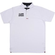 CL5MTG03 10 WHT L [ゴルフシャツ メンズ ジャガードドライプラスポロ Lサイズ ホワイト]