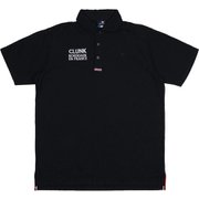 CL5MTG03 48 NVY XL [ゴルフシャツ メンズ ジャガードドライプラスポロ XLサイズ ネイビー]