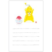 暑中葉書 和紙タイガー氷削り器 SCP-803-179