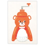 暑中葉書 UVタイガー氷削り器 SCP-803-186