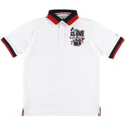 CL5MTG56 10 WHT XXL [ゴルフシャツ メンズ POPプリントポロ XXLサイズ ホワイト]
