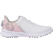 22 WS FJ FUEL BOA WT/PK W25 [ゴルフシューズ レディース FJ フューエル BOA W 25.0cm ホワイト/ピンク]