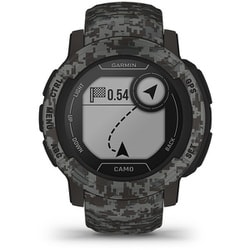 ヨドバシ.com - ガーミン GARMIN Instinct 2 Camo Edition （インスティンクト ツー カモ エディション）  Graphite Camo（グラファイト カモ） 45mm シリコンバンド Suica対応 GPSスマートウォッチ 010-02626-43  通販【全品無料配達】