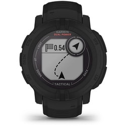 GARMIN スマートウォッチ Instinct 2 Dual Power Tidal Blue 010-02627 ...