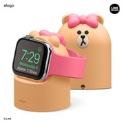 EL_WCASTSCFD_CH [Apple Watch対応 スタンド チョコ]