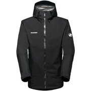 コンベイ ツアー ハードシェル フーデット ジャケット アジアンフィット メン Convey Tour HS Hooded Jacket AF Men 1010-28451 0001 black XSサイズ(日本：Sサイズ) [アウトドア 防水ジャケット メンズ]