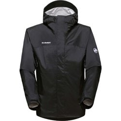 マイクロレイヤー 2.0 ハードシェル フーデッド ジャケット アジアンフィット メンズ 防水ジャケット black（0001） XLサイズ（日本：XXLサイズ） 1010-28651