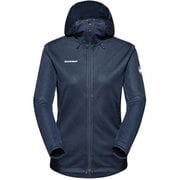 アルティメット セブン ソフトシェル フーデッドジャケット アジアンフィット ウィメン Ultimate VII SO Hooded Jacket AF Women 1011-01790 5118 marine Sサイズ(日本：Mサイズ) [ソフトシェルジャケット レディース]